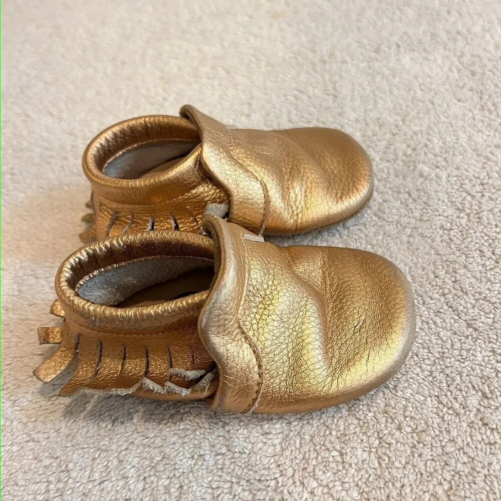 Lot Little Love Bug Leather Shoe 4 Baby Girl Floral Gymboree Sneakers Athletic 3